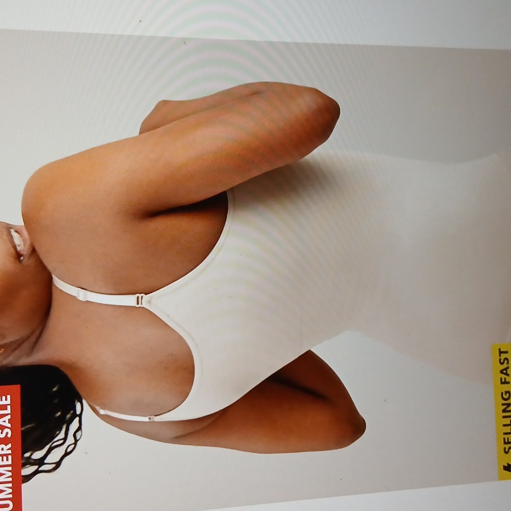 3-S Shapermint Essentials All Day Every Day Scoop Neck Cami. Color Chai - Picture 2 of 3